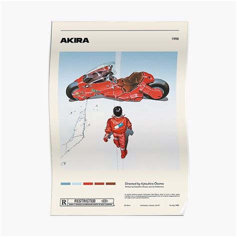 Akira Poster For Sale By Wilsoonmicha Redbubble