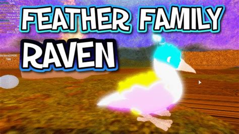 Please let us know if you see any errors by leaving comments. Roblox Feather Family Raven