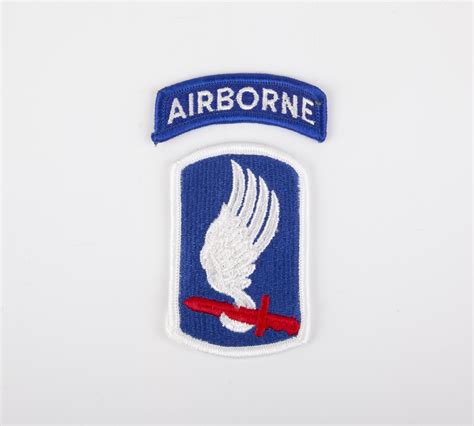 Vietnam War Us Army 173rd Airborne Colour Patches M1 Militaria