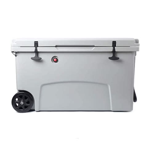 It still retains ice after 120 hours (5 days) in continuous 90 degree f (32 degree c) heat. Large Wheeled Hard Sided Cooler Manufacturer | Everich