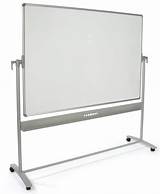 Images of Double Sided Whiteboard On Wheels
