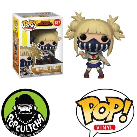 My Hero Academia Himiko Toga With Face Cover Pop Vinyl Figure New