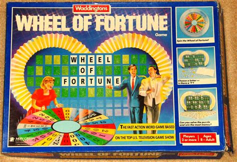 Disney Wheel Of Fortune Board Game
