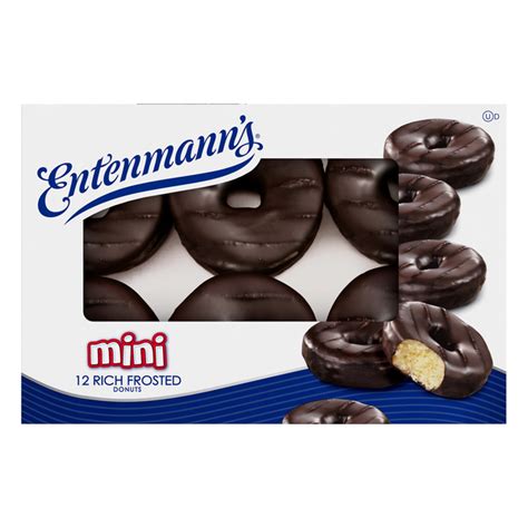 Save On Entenmanns Mini Donuts Chocolate Frosted 12 Ct Order Online