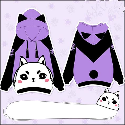 Kawaii Cartoon Hoodie Pullover Se9279 Anime Outfits Kawaii Clothes