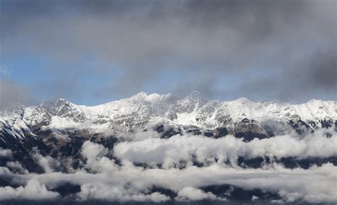 Mountain Summits Stock Photo Image Of Hafelekar Clouds 63875438