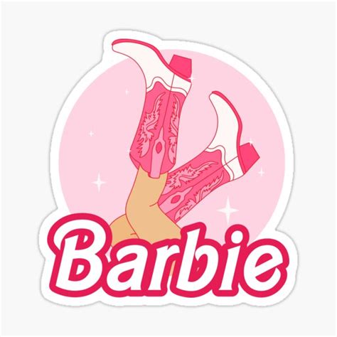 Barbie Vintage Print Sticker For Sale By CoCoArt Ua Redbubble
