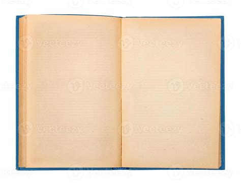 Empty Open Book Cover Isolated On White 953502 Stock Photo At Vecteezy