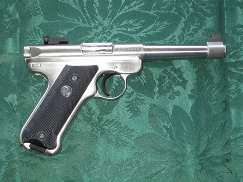 Ruger Mark Ii 22 Lr Stainless Stee For Sale At