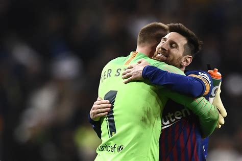 Ter Stegen Messi Der Goat Für Mich Gab Es Nie Eine Debatte