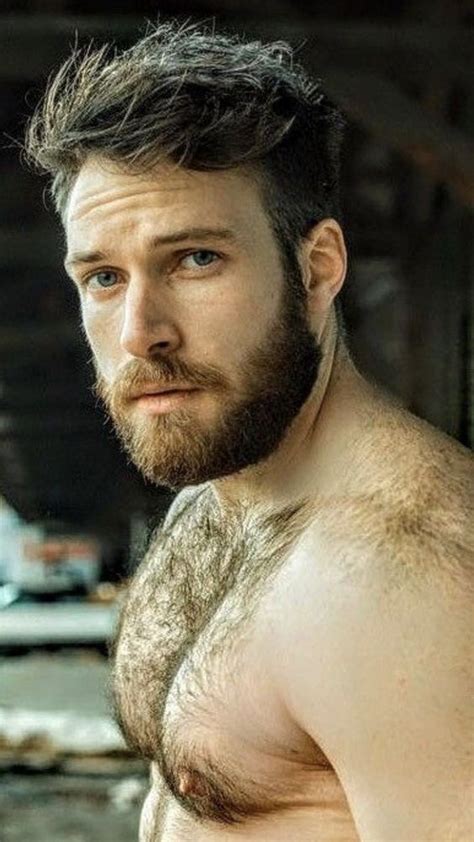 Hunks Men Hairy Hunks Hairy Men Handsome Bearded Men Scruffy Men