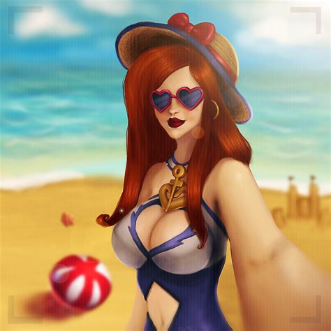 pool party miss fortune league of legends by pulpreli on deviantart