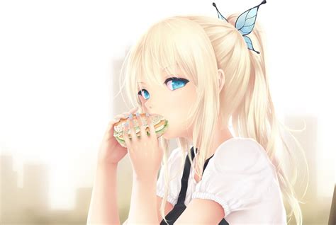 X Resolution Blonde Hair Anime Illustration Hd Wallpaper