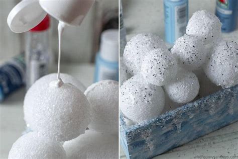 Diy Indoor Snowball Decoration For Your Winter Wonderland Decor