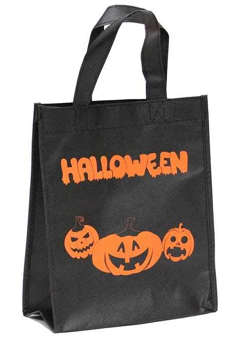 5 Pack Halloween Trick Or Treat Candy Bag Reusable Grocery Candy Goodie