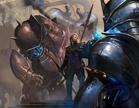 March Of Progress Mtg Art From The Brothers War Set By Ben Wootten Art Of Magic The Gathering