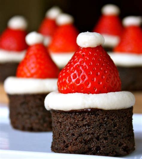 Maybe you would like to learn more about one of these? Food Design: Creative Santa Hat & Christmas Tree Brownies ...