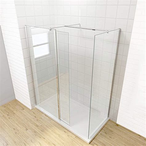 ELEGANT 1600 X 700 Mm Walk In Wetroom Shower Enclosure Panel 8mm Easy