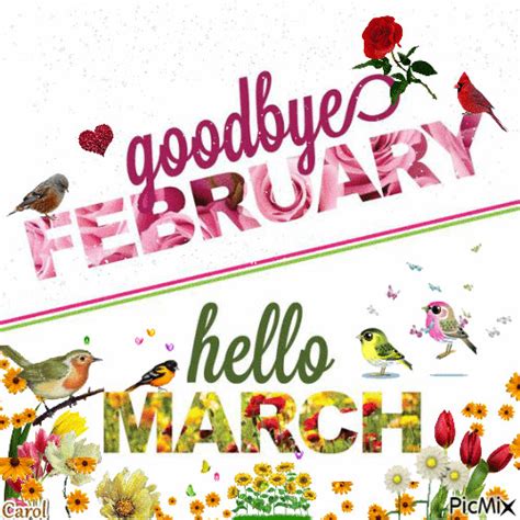 Goodbye February And Hello March Pictures Photos And Images For