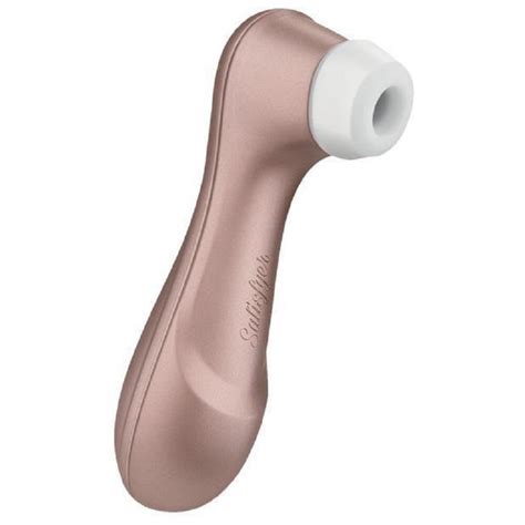 Satisfyer Pro 2 Air Pulse Rechargeable Clit Massager Rose Gold 1s