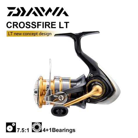 NEW Original DAIWA CROSSFIRE LT Spinning Fishing Reels High And Low