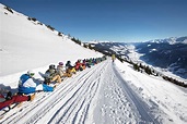Wildkogel-Arena: Die längste Rodlerkette der Welt - Tirol Urlaub ...