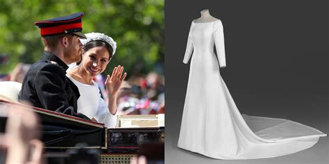 Kensington Palace Unveils Meghan Markles Wedding Dress Tiara And