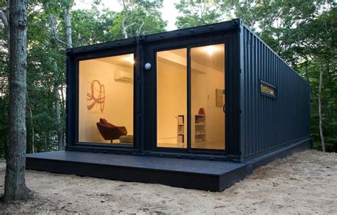 See The Two Story Shipping Container House With A Basement In The