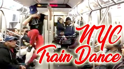 Nyc Train Dance Subway Pole Dancers New York City Amazing Pole