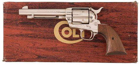 Nickel Plated Colt Single Action Army Rock Island Auction