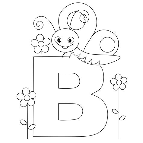 Printable Letter Alphabet Coloring Pages Make Breaks Free Printable