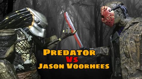 Horror Stop Motion Predator Vs Jason Voorhees Youtube