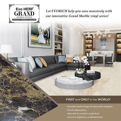 Evorich Grand Marble Series Allows You To Have That Grand Feel At Home