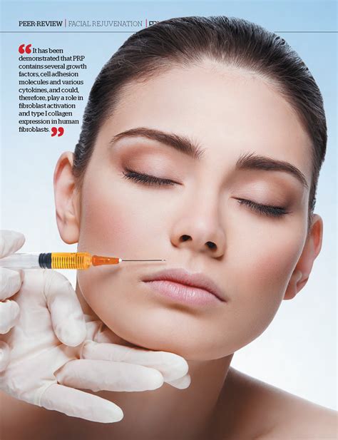 Platelet Rich Plasma Injections For Facial Rejuvenation Specialty Med Training