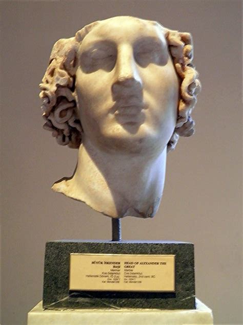 Head Of Alexander The Great Sculptures Of The Hellenistic Period