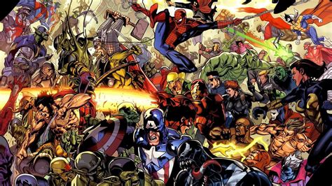 Marvel Characters Wallpaper ·① Wallpapertag