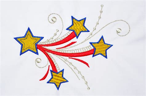 Stars Embroidery Hatch Blog