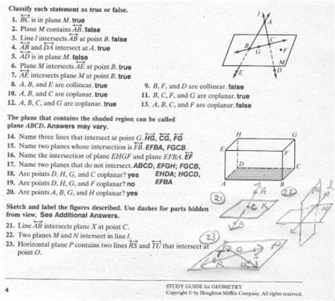 35 Points Lines Planes Worksheet Notutahituq Worksheet Information