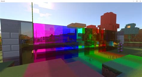 Mosaic Rtx Clear Glass Addon Minecraft Texture Pack