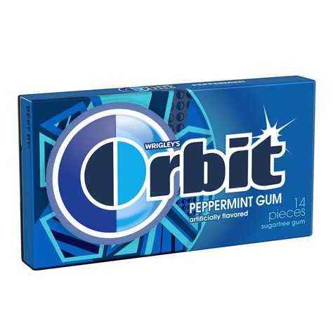 Orbit Peppermint Sugarfree Gum 14 Pieces