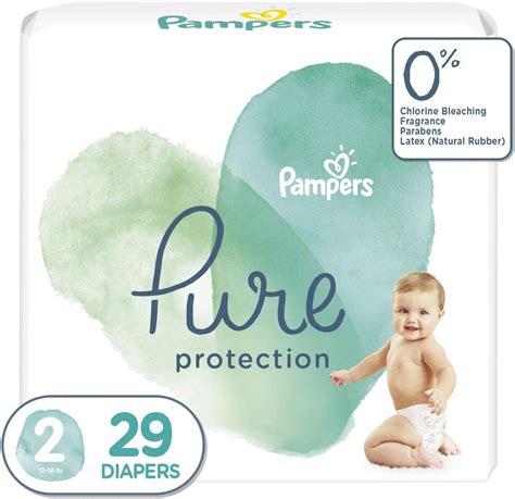 Diapers Size 2 29 Count Pampers Pure Protection