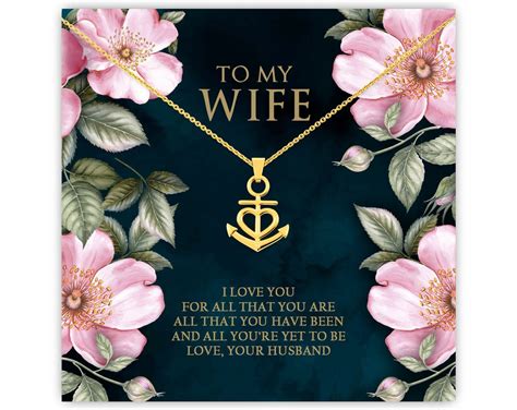 That first mother's day gift for a new mom is definitely a big one. Mothers Day Gift Wife Jewelry Necklace From Husband ...
