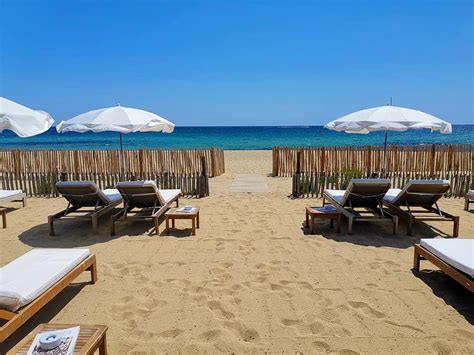 Located a few kilometres from the town itself pampelonne is a three mile (5km) stretch of golden sands backed by scrub covered dunes. Le 1051 Plage de Pampelonne Ramatuelle