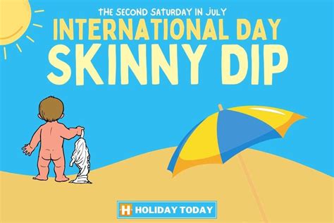 International Skinny Dip Day Holiday Today