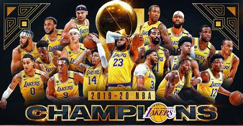 The lakers compete in the national basketball association (nba). Los Angeles Lakers win the 2019/2020 NBA title — Pendect