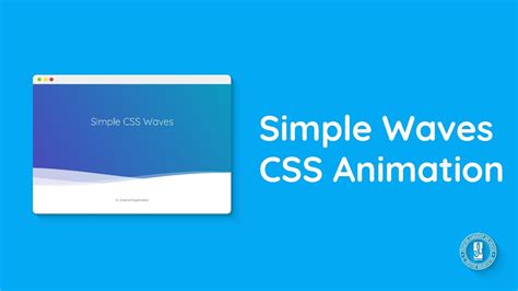 Simple Css Waves Animation Only With Html Css Live Coding El