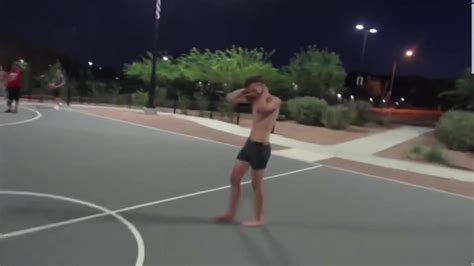 White Babe Loses Basketball Strip Game And Has To Streak ThisVid Com