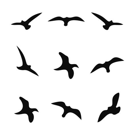 Flying Bird Icon Vector Art Icons And Graphics For Free Download