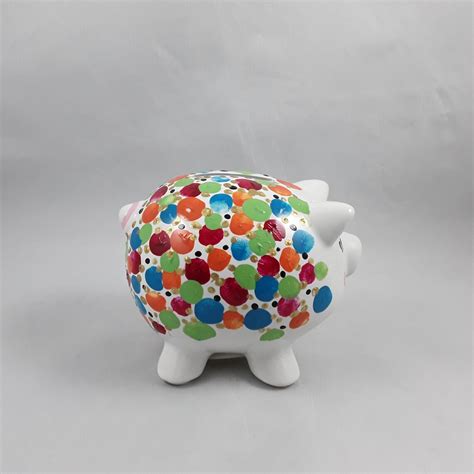 Adorable Hand Painted Piggy Bank Etsy