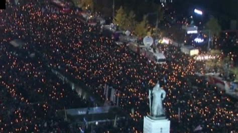 South Korea Scandal Protesters March Against President